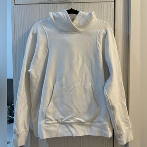 White Lululemon hoodie. Size 10